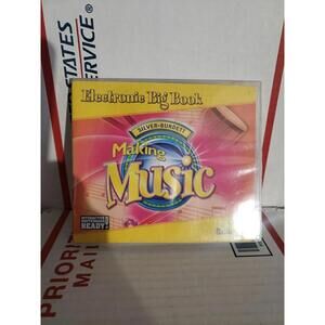 MAKING MUSIC ELECTRONIC BIG BOOK GRADE K Silver-Burdett CD-ROM NO KEY CODE #162j